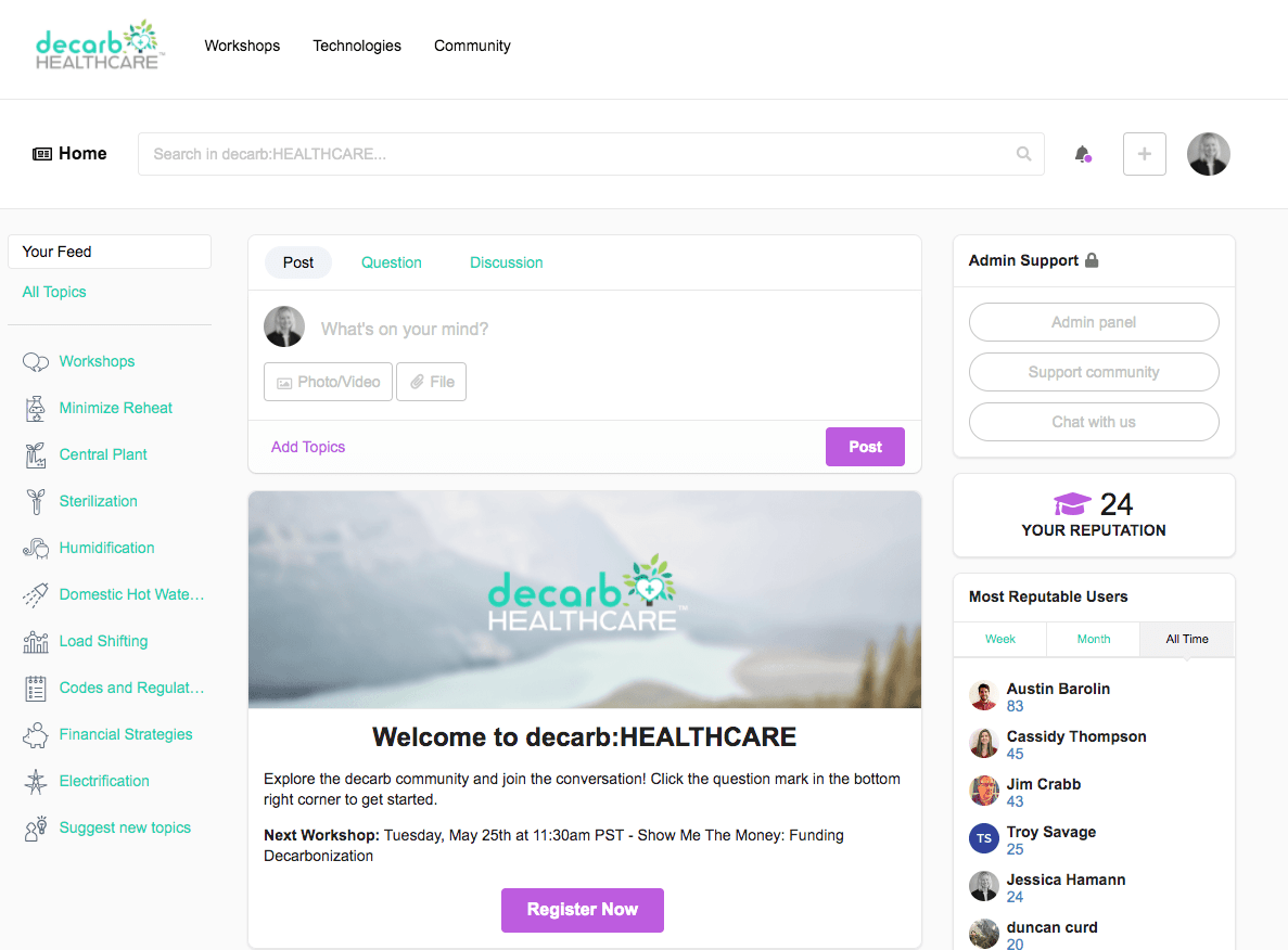 decarb community