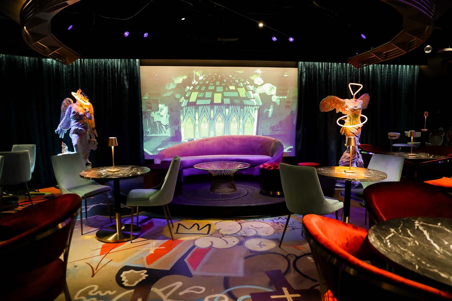 Meow Wolf Convergence Station Sips Lounge