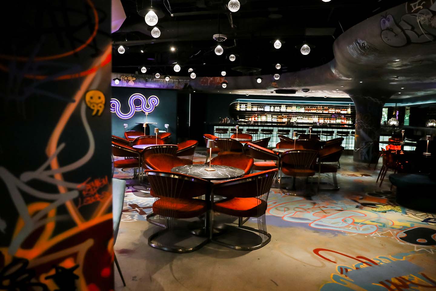 Meow Wolf Convergence Station Sips Lounge