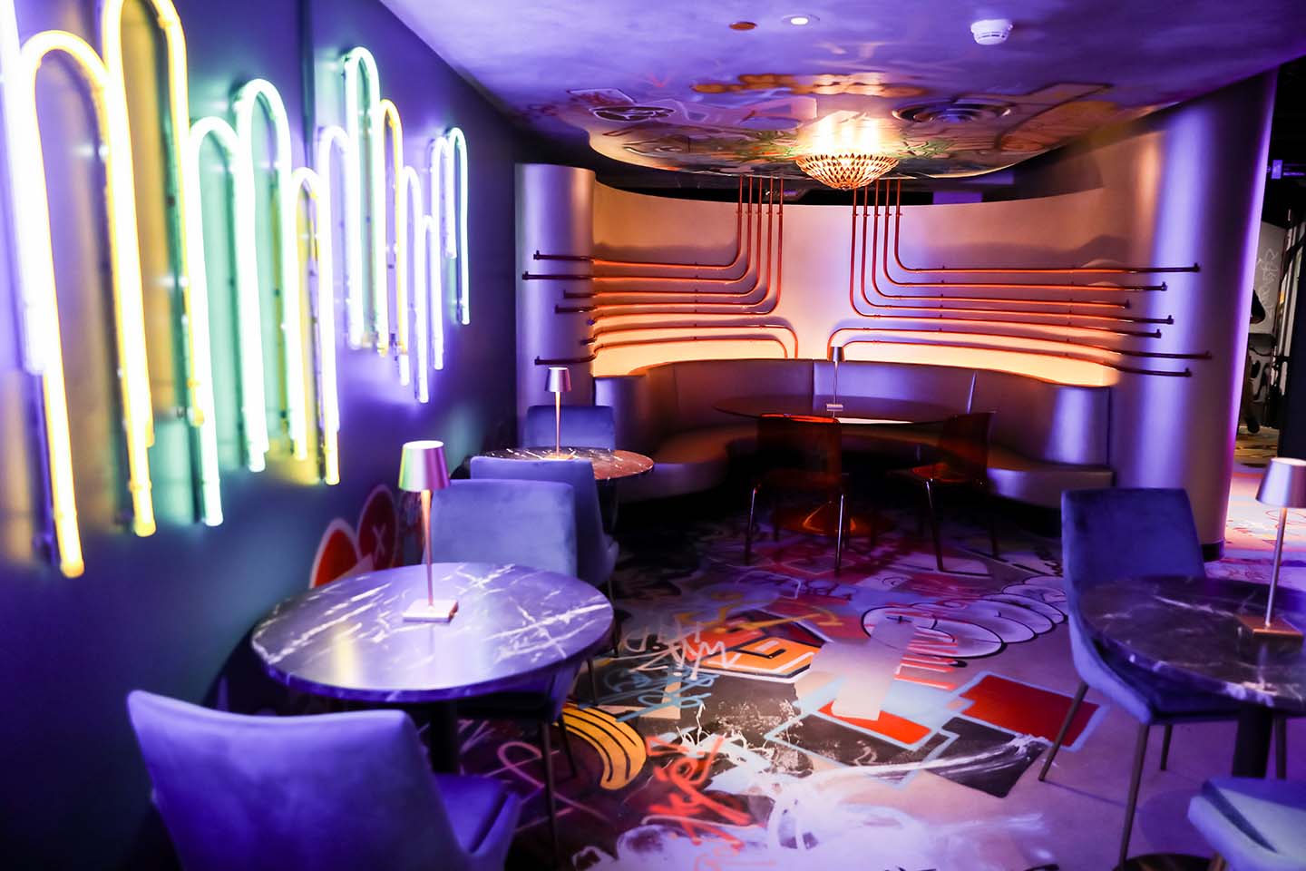 Meow Wolf Convergence Station Sips Lounge