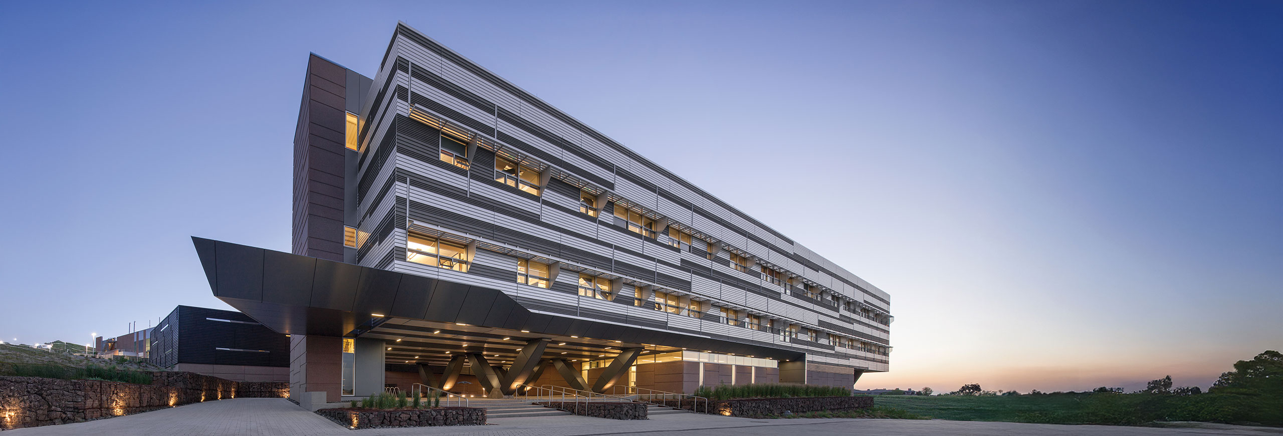 Image of the exterior of the National Department of Energy Laboratory